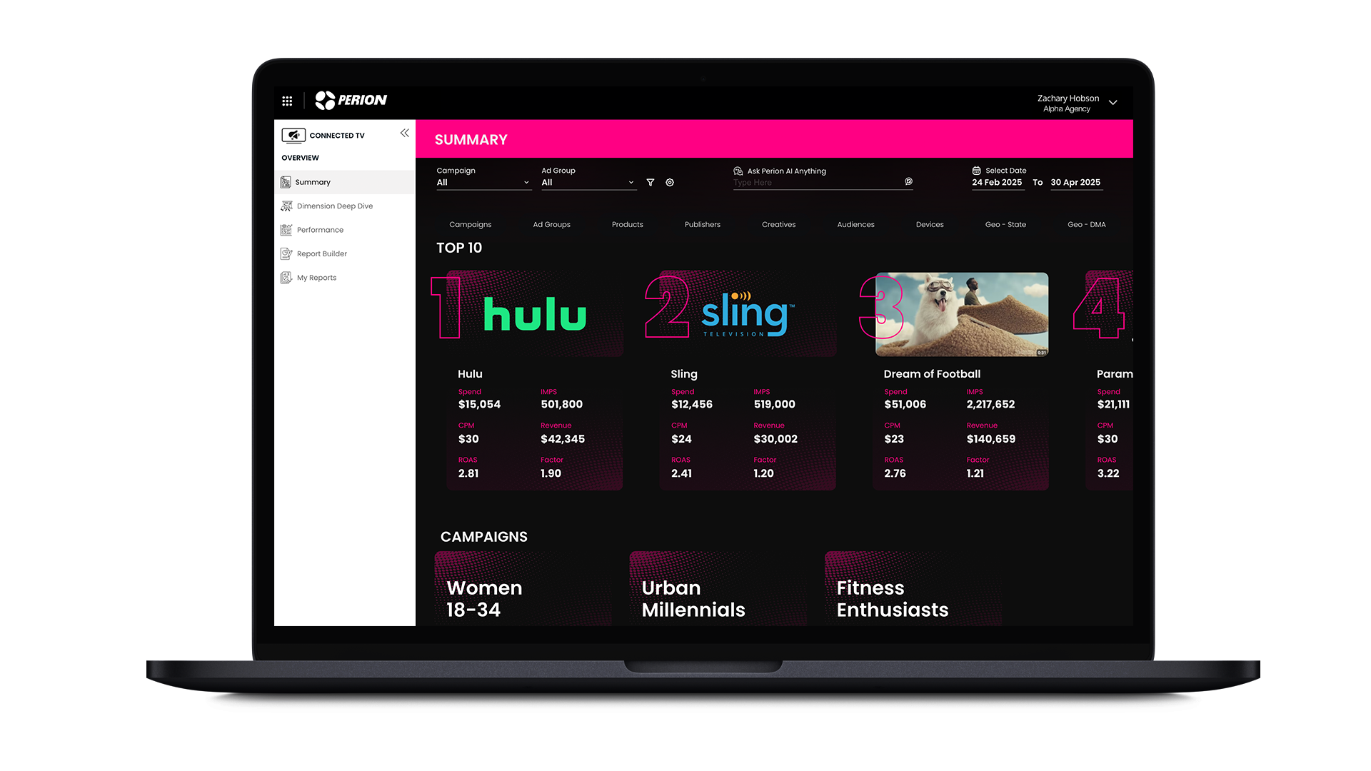 Perion One Performance CTV: The First High-Impact CTV Platform Built for Results
